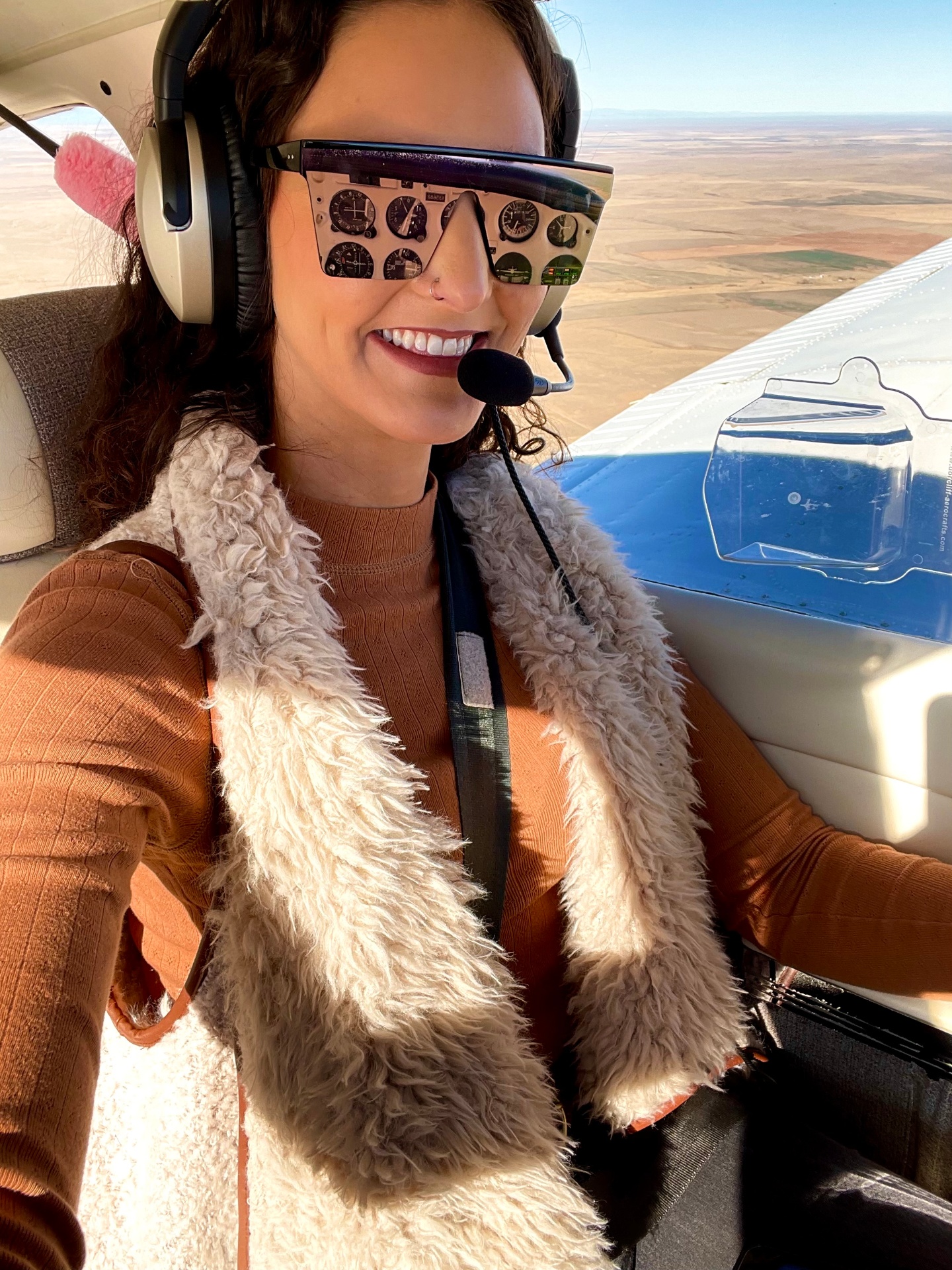 Alexa flying over Colorado