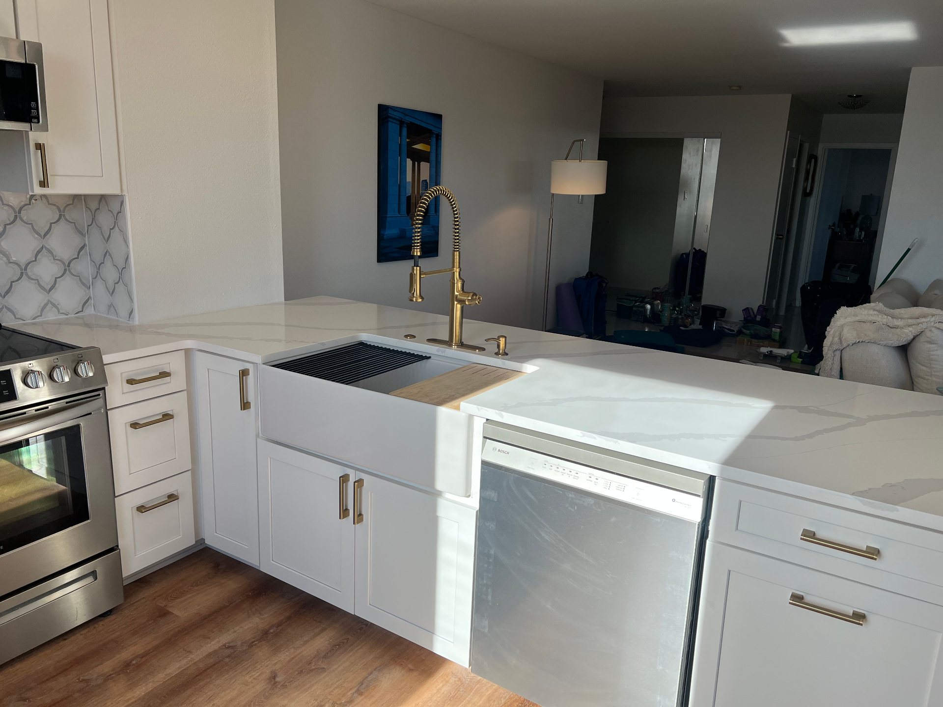 Wash Park Condo Kitchen